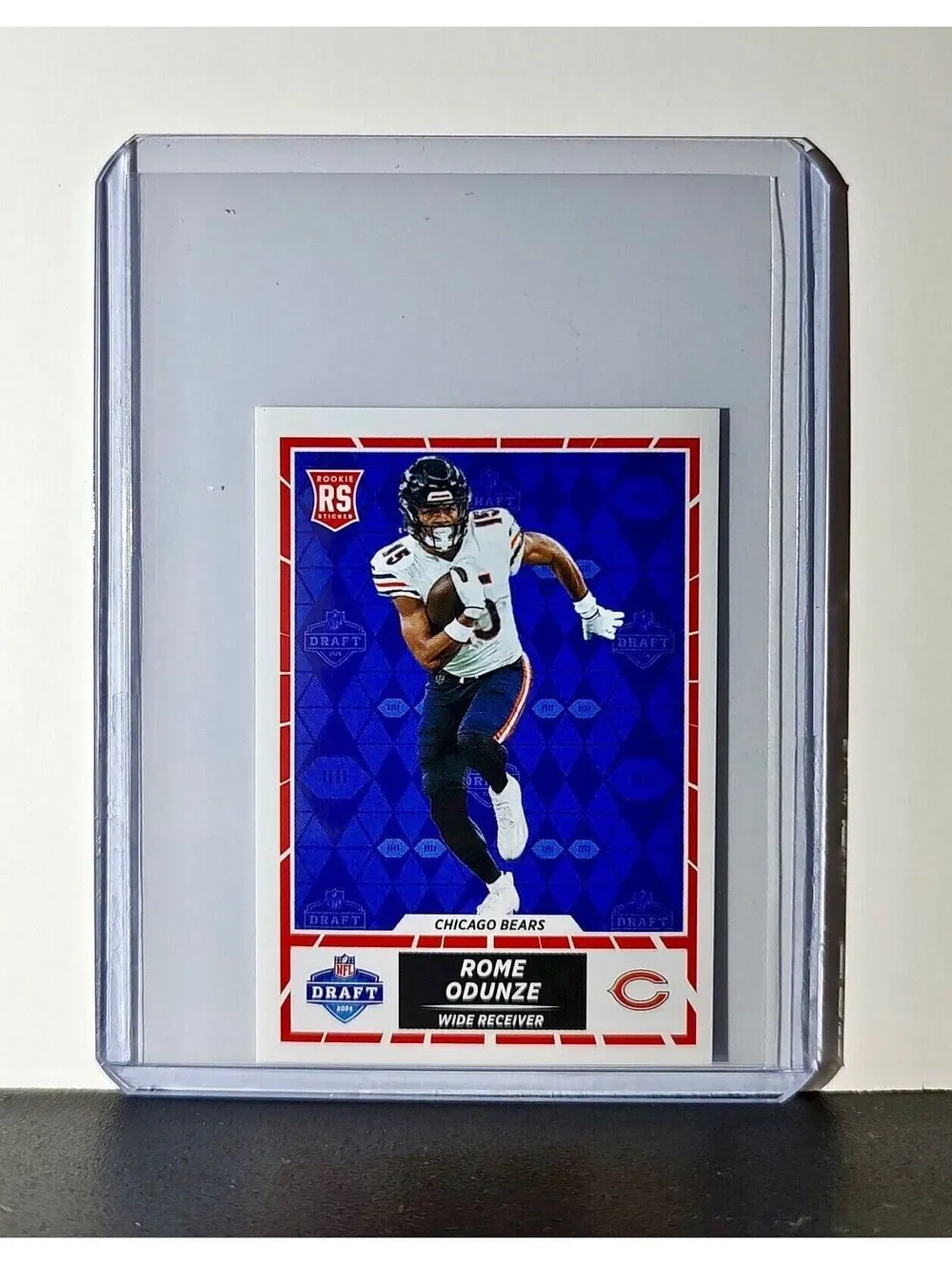 Rome Odunze Rookie 2024 Panini NFL Sticker #554 NFL Draft Chicago Bears